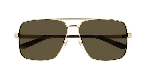 Gold Sunglasses Gucci 889652413815