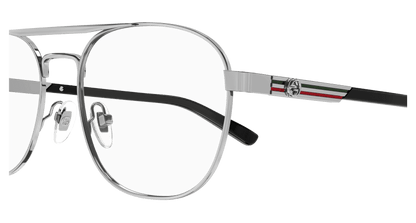 Gunmetal Eyeglasses Gucci 889652414218