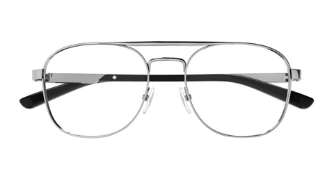 Gunmetal Eyeglasses Gucci 889652414218