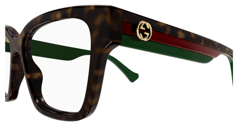Havana Eyeglasses Gucci 889652416274