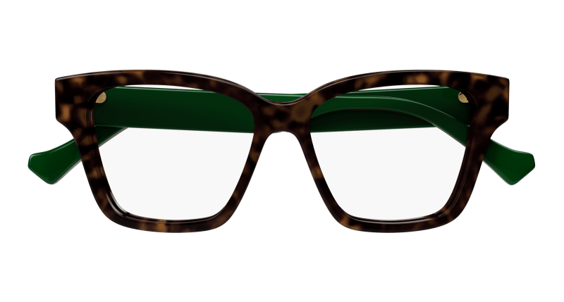 Havana Eyeglasses Gucci 889652416274