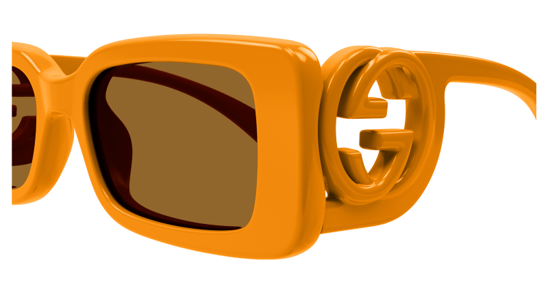 Orange Sunglasses Gucci 889652469324