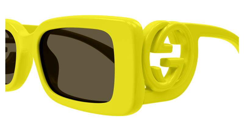 Yellow Sunglasses Gucci 889652469263