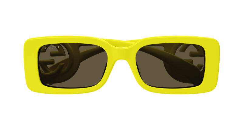Yellow Sunglasses Gucci 889652469263