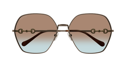 Brown Sunglasses Gucci 889652415222