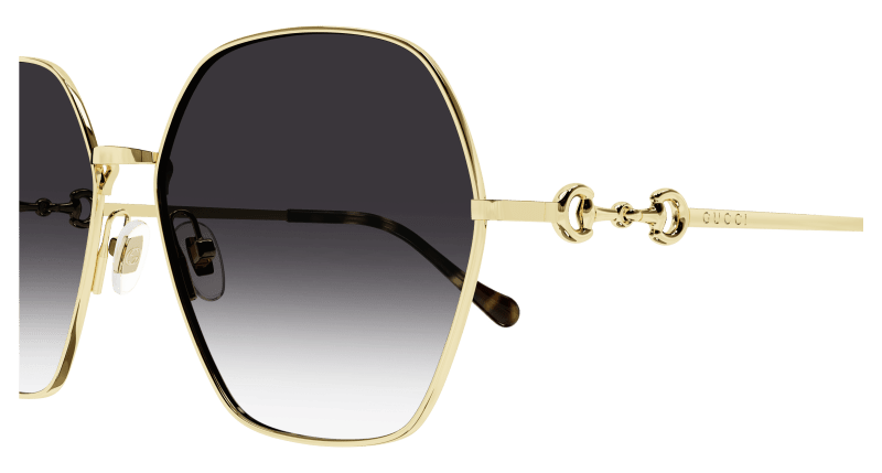Gold Sunglasses Gucci 889652415192