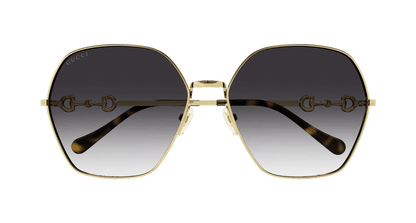 Gold Sunglasses Gucci 889652415192