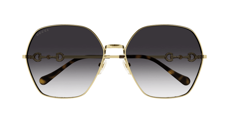 Gold Sunglasses Gucci 889652415192