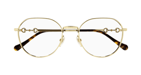 Gold Eyeglasses Gucci 889652415116