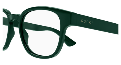 Green Eyeglasses Gucci 889652413198