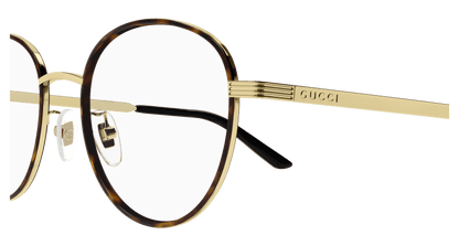 Gold Eyeglasses Gucci 889652416151