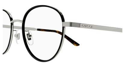 Gunmetal Eyeglasses Gucci 889652416168