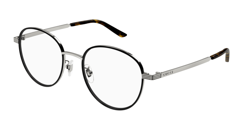 Gunmetal Eyeglasses Gucci 889652416168