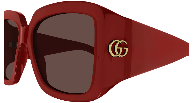 Burgundy Sunglasses Gucci 889652437781