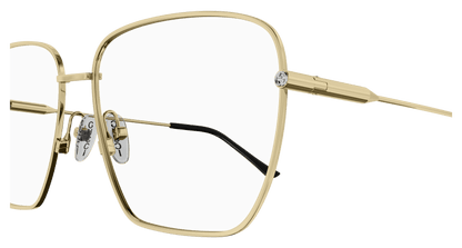 Gold Eyeglasses Gucci 889652439549