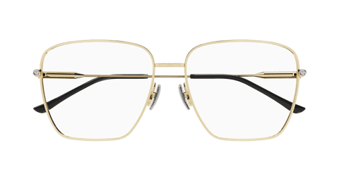 Gold Eyeglasses Gucci 889652439549
