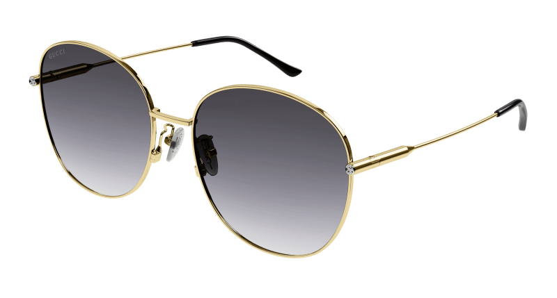 Gold Sunglasses Gucci 889652440804