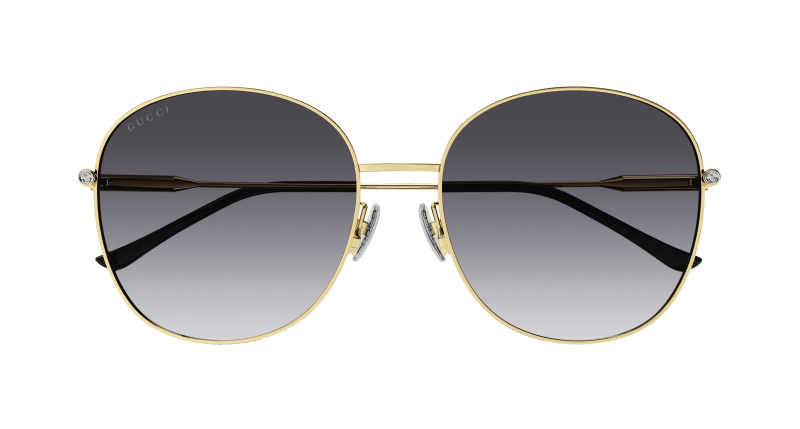 Gold Sunglasses Gucci 889652440804