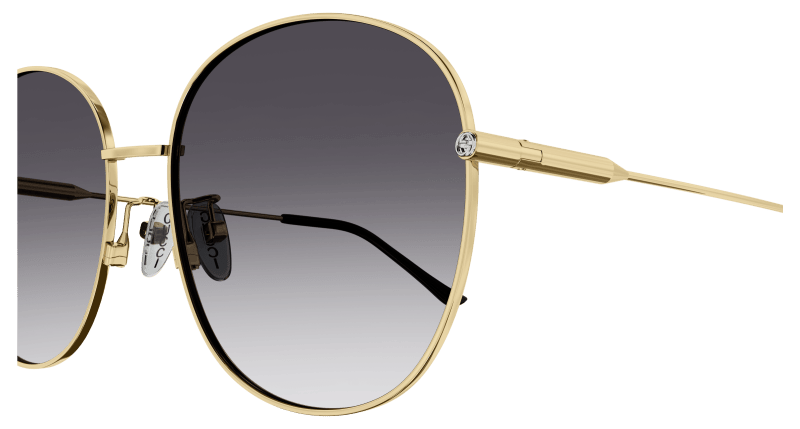 Gold Sunglasses Gucci 889652440804