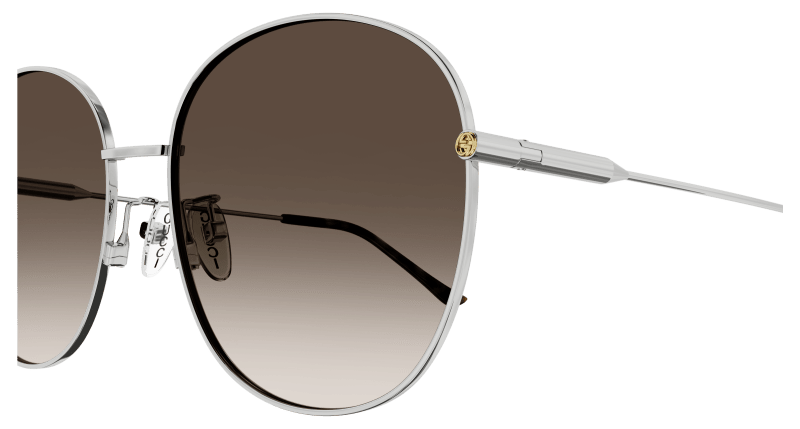 Silver Sunglasses Gucci 889652440811