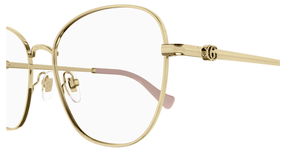 Gold Eyeglasses Gucci 889652440729