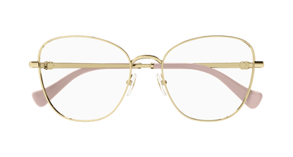 Gold Eyeglasses Gucci 889652440729