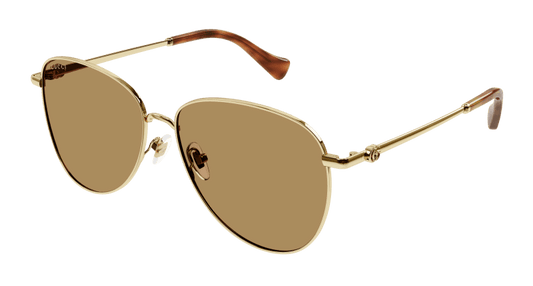 Gold Sunglasses Gucci 889652439174