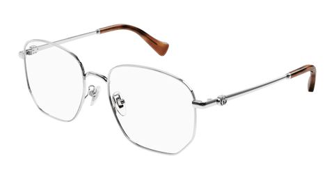 Silver Eyeglasses Gucci 889652440880
