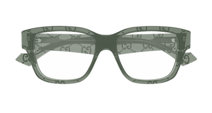 Green Eyeglasses Gucci 889652531458