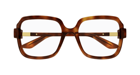 Havana Eyeglasses Gucci 889652438405
