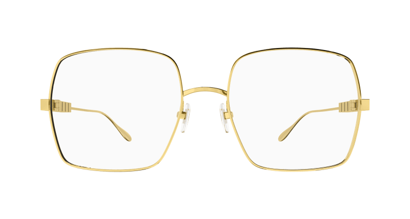Gold Eyeglasses Gucci 889652441467