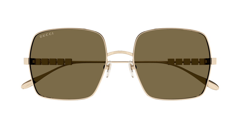 Gold Sunglasses Gucci 889652441436