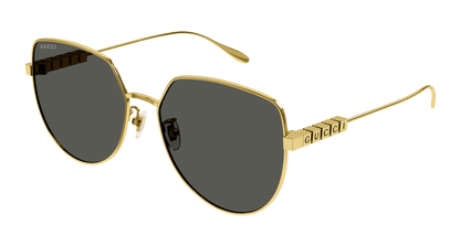 Gold Sunglasses Gucci 889652441481