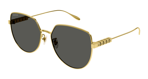 Gold Sunglasses Gucci 889652441481