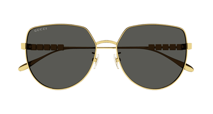 Gold Sunglasses Gucci 889652441481