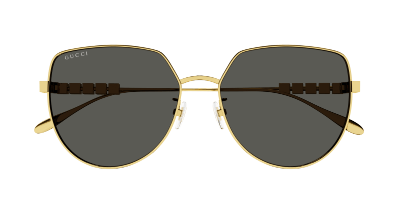 Gold Sunglasses Gucci 889652441481