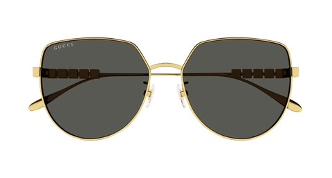 Gold Sunglasses Gucci 889652441481
