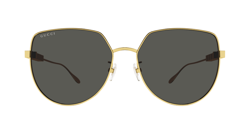 Gold Sunglasses Gucci 889652441481