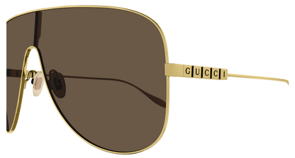 Gold Sunglasses Gucci 889652440231