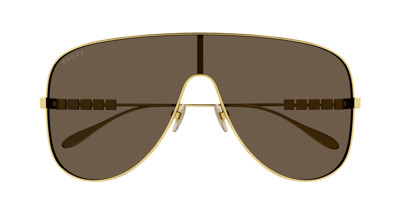 Gold Sunglasses Gucci 889652440231
