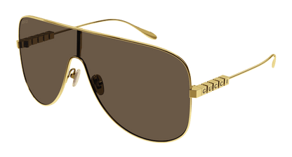 Gold Sunglasses Gucci 889652440231