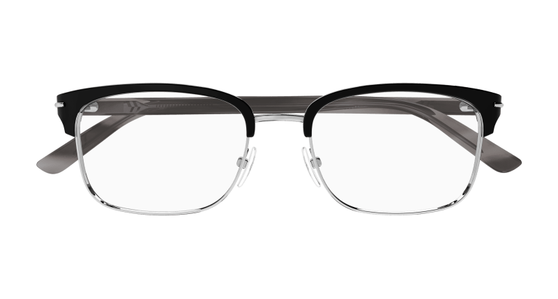 Silver Eyeglasses Gucci 889652438245