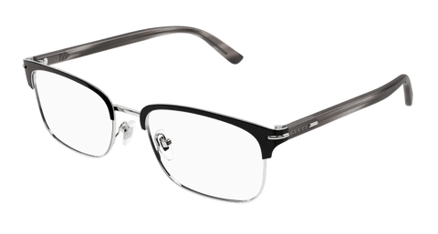 Silver Eyeglasses Gucci 889652438245