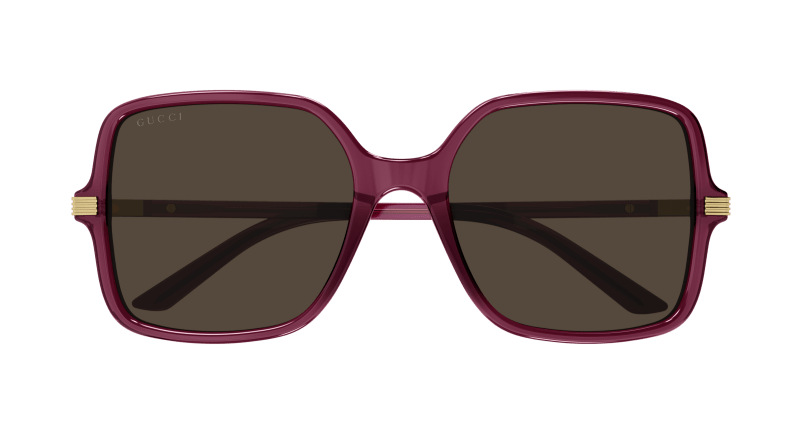 Burgundy Sunglasses Gucci 889652439013