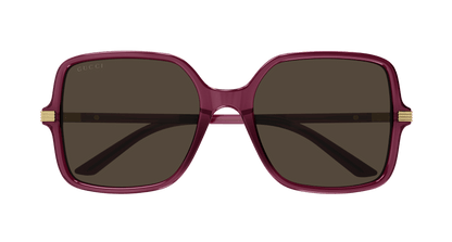 Burgundy Sunglasses Gucci 889652439013