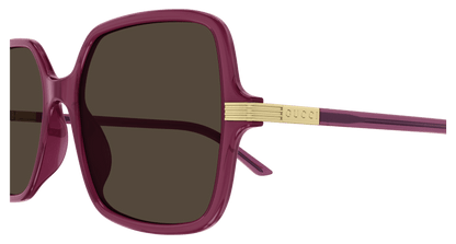 Burgundy Sunglasses Gucci 889652439013