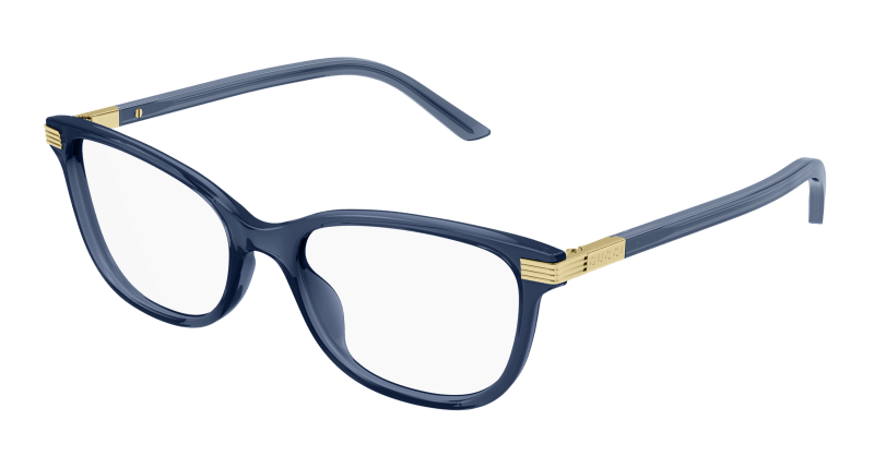 Blue Eyeglasses Gucci 889652439952