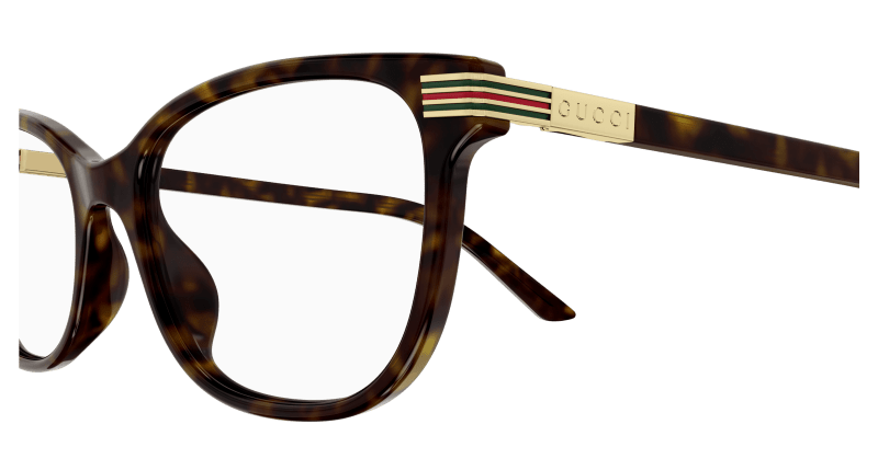 Havana Eyeglasses Gucci 889652439945