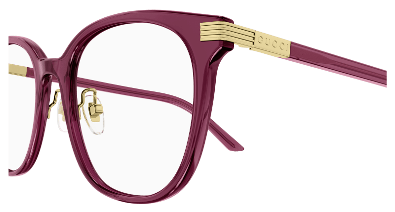 Burgundy Eyeglasses Gucci 889652440958