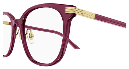 Burgundy Eyeglasses Gucci 889652440958